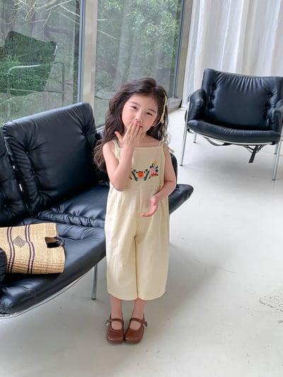 C1-009 連身衣刺繡吊帶連身褲14