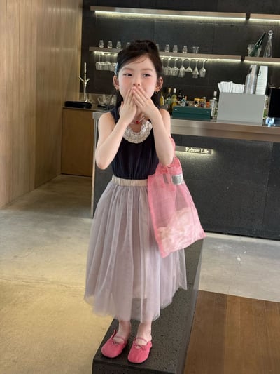 D1-015 韓版花邊時尚夏款清涼吊帶+紗裙8