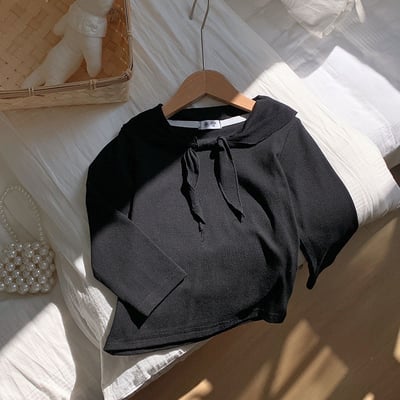 B1-065 甜美海軍領打底潮流長袖11