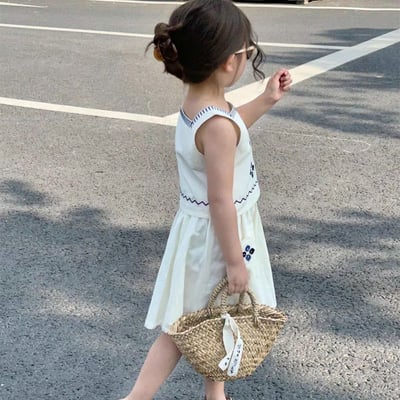 C1-013 繡花背心上衣加裙套裝6