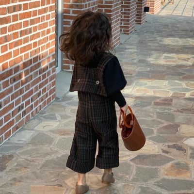 C1-029 毛呢小香風背心闊腿褲加打底上衣6