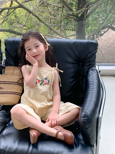 C1-009 連身衣刺繡吊帶連身褲15