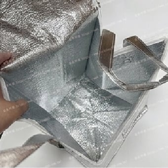 【現貨促銷】工廠尾貨 - 鋁箔珍珠棉金箔保溫提袋4