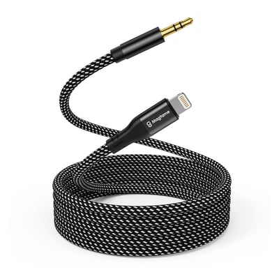 O-MagCables Lightning to 3.5mm 磁性快收納音源轉接線1