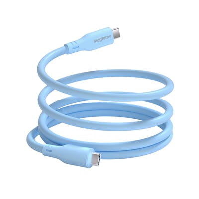 OS-MagCables Type-C to Type-C 60W 磁性快收納充電傳輸線-液態矽膠版1