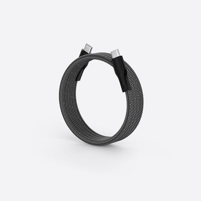 O-MagCables Type-C to Type-C 60W 磁性快收納充電傳輸線1