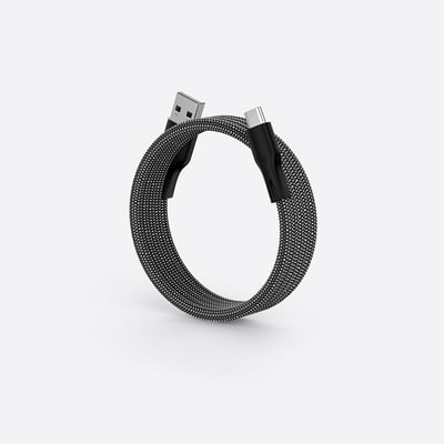 O-MagCables USB-A to Type-C 磁性快收納充電傳輸線1