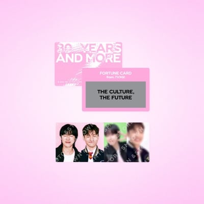 SMTOWN 30周年 LIVE 2025 官方周邊 幸運刮刮卡套組 (東方神起)1