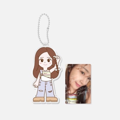 GIRLS' GENERATION 少女時代 Yuri 俞利 2nd FANMEETING 第二波官方周邊 壓克力鑰匙圈吊飾1