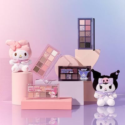 Rom&nd X Sanrio 聯名款 十色眼影盤1