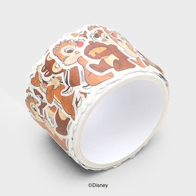 韓國大創 X 迪士尼聯名 奇奇蒂蒂家族 便條紙夾板/造型別針/椅腳套/造型日記貼紙/證件套10