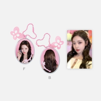 aespa 官方周邊 壓克力雙面鑰匙圈套組1