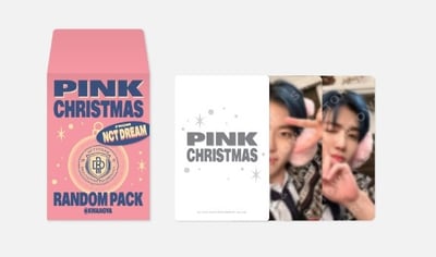 SMTOWN PHOTO CARD RANDOM PACK - 2022 PINK CHRISTMAS7