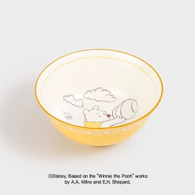 韓國大創 X 迪士尼聯名 小熊維尼家族 陶瓷碗 7/8CM3