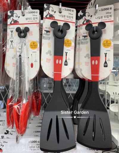 韓國大創 X 迪士尼聯名 米奇 造型廚具2