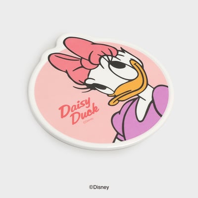 韓國大創 X 迪士尼聯名 唐老鴨家族 塑膠水杯、美耐皿杯墊4