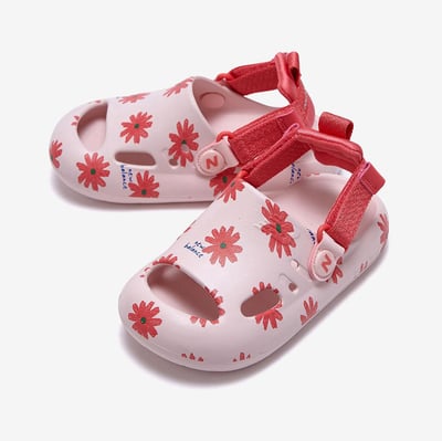 New Balance 韓國限定款 胖胖涼拖鞋 童鞋8