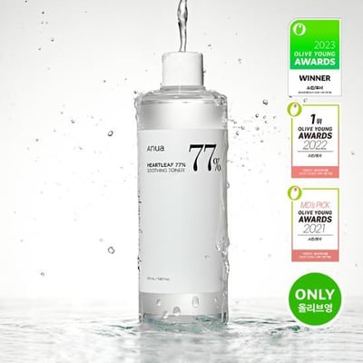 ANUA 77%魚腥草舒緩化妝水1