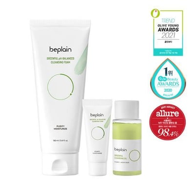 Beplain 弱酸性綠豆溫和洗面乳4