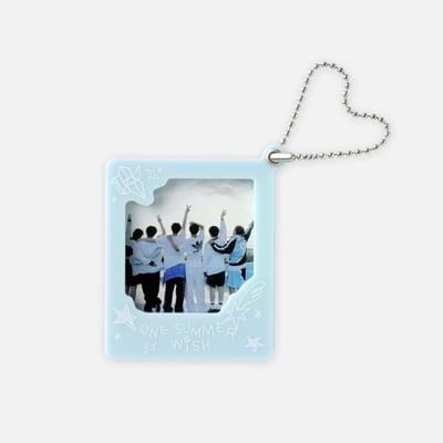 NCT WISH 1ST 夏日展 "ONE SUMMER WISH" 官方周邊 相框鑰匙圈吊飾1