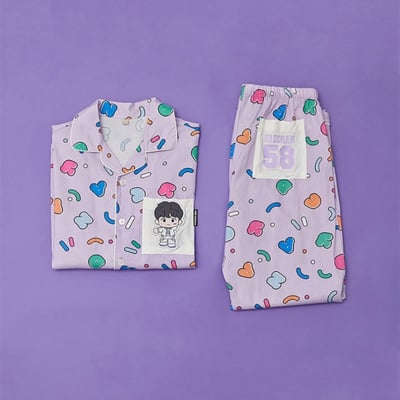 SPAO X NCT 聯名款 DREAM CANDY 限定睡衣小卡組5