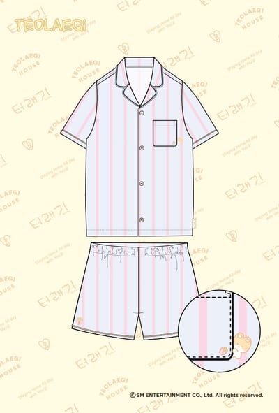 SPAO X TEOLAEGI 聯名款 短袖睡衣3