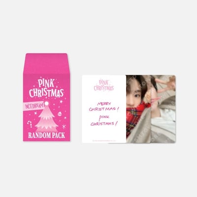 SM TOWN 2023 PINK CHRISTMAS 官方周邊 隨機小卡套組12