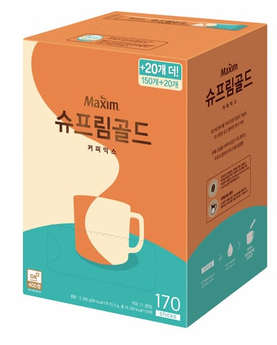 MAXIN 朴敘俊代言 Super gold 頂級典藏拿鐵3