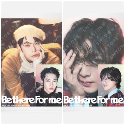 NCT 127 Winter Special Single 官方周邊 閃卡+寫真小卡套組1