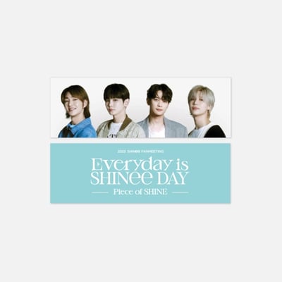 SHINee 2023 FANMEETING 'Piece of SHINE' 官方周邊 手幅1