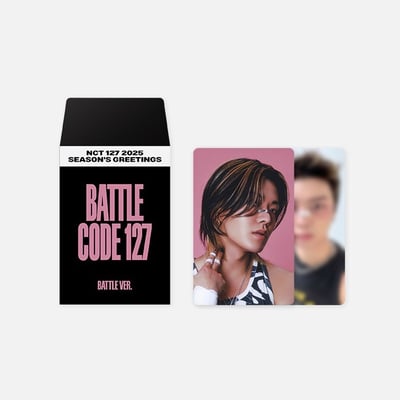 NCT 127 2025年年曆 官方周邊 隨機小卡套組2