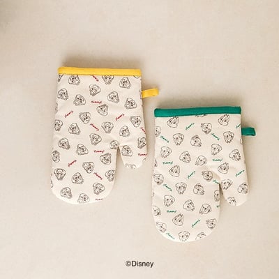 韓國大創 X 迪士尼聯名 奇奇蒂蒂家族 廚房用品 隔熱手套1