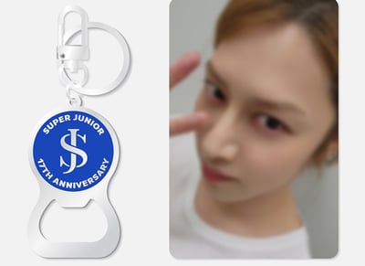 Super Junior 17週年紀念 官方紀念週邊 開瓶器鑰匙圈組3