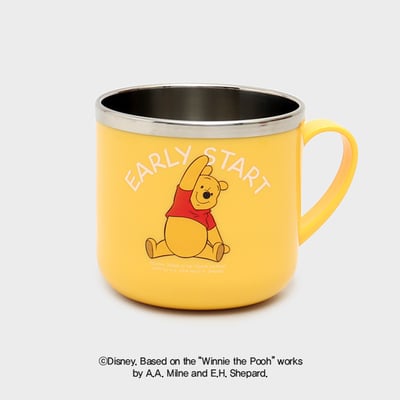 韓國大創 X 迪士尼聯名 小熊維尼家族 不鏽鋼杯/餐碗3