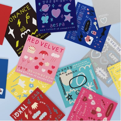 SM TOWM X Soo Soo jin 聯名周邊 卡片1