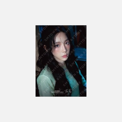 GIRLS' GENERATION 少女時代 TAEYEON The 5TH Mini Album "To. X" 官方周邊 A4寫真照1