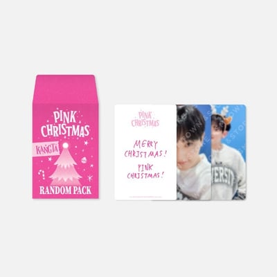 SM TOWN 2023 PINK CHRISTMAS 官方周邊 隨機小卡套組3