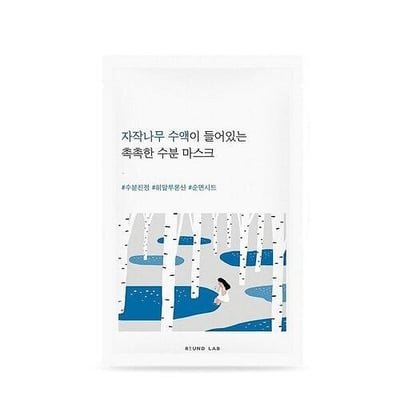 ROUNDLAB 獨島1025 白樺樹補水面膜1