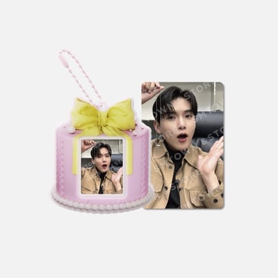Super Junior RYEOWOOK 2024生日周邊 蛋糕造型吊飾1