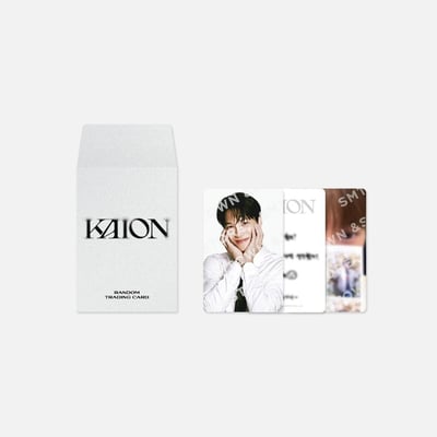 EXO KAI SOLO CONCERT TOUR "KAION" 首爾安可場 官方周邊 隨機小卡套組1