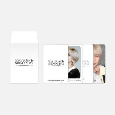 SHINee 2023 FANMEETING 'Piece of SHINE' 官方周邊 隨機小卡套組1