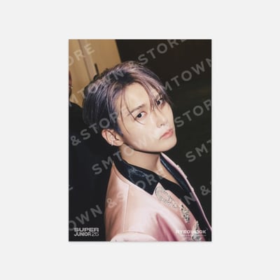 SUPER JUNIOR 正規12輯 "Super Junior25" 官方周邊 A4寫真照1