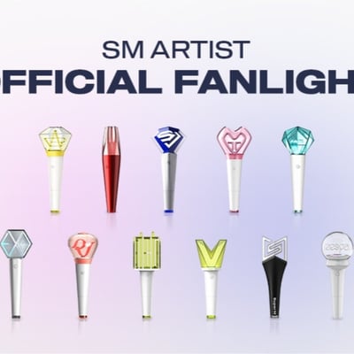 SM TOWN家族應援手燈1