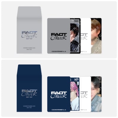 NCT 127 不可思議 展 : The 5th Album ‘Fact Check’ 第二波  隨機小卡套組1