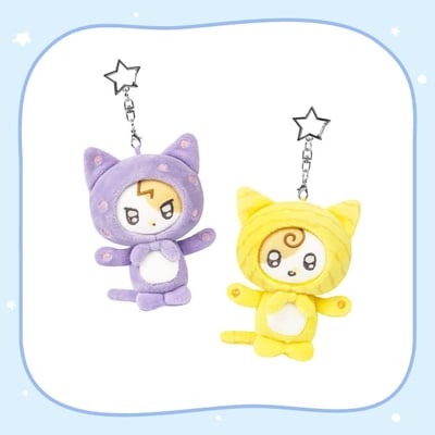 IU 快閃店 "Found at Eight" 官方周邊 10CM娃娃鑰匙圈吊飾1