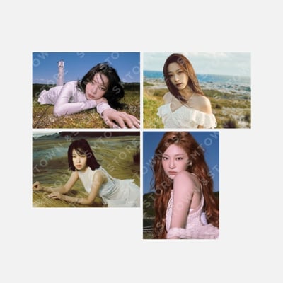 aespa THE 3rd mini Album-"MY WORLD" 官方周邊 A4寫真照片1