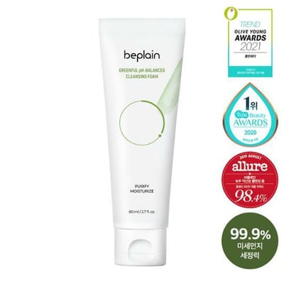 Beplain 弱酸性綠豆溫和洗面乳2