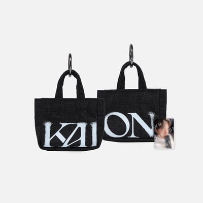 EXO KAI SOLO CONCERT TOUR "KAION" 首爾安可場 官方周邊 迷你包包鑰匙圈吊飾套組1