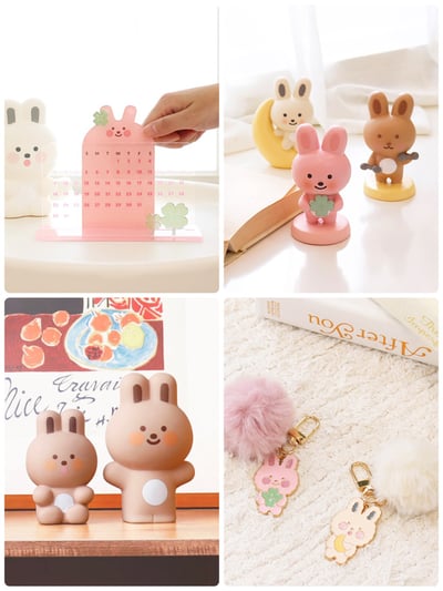 韓國大創 2023年兔年系列 辦公室小物/吊飾1