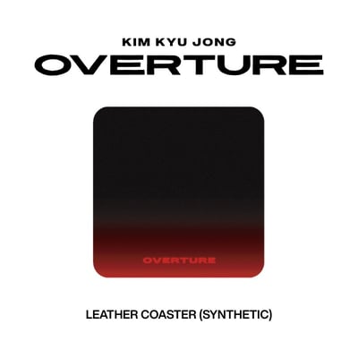 FIVE O ONE 金奎鐘 "OVERTURE" 官方周邊 皮革杯墊1